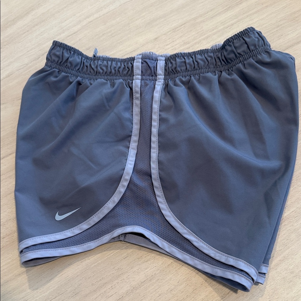 Nike Dri-FIT Gray Running Shorts Built-In Liner Size Small